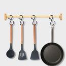 Heavy Duty Garden Bathroom Hanging Metal Hooks S Hooks Safety Buckle Hook Rack
