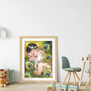 Diamond Painting Feather Child Full Round Drill Picture of Rhinestone DIY Kit