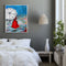 Woman with Umbrella Acrylic Oil Paint By Numbers Canvas Drawing DIY Hand Painted