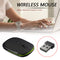 2.4GHz Wireless 1600 DPI Adjustable Optical Laptop PC Mouse (Black)