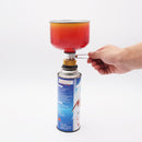 Outdoor Cassette Stove to Flat Gas Tank Adapter Valve Mutual Filling Shifte