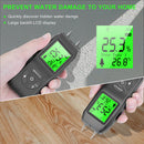 Two Pins Wood Moisture Meter LCD Display Hygrometer Humidity Tester Garden Tool