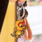 Stamped Key Ring Pendant Art DIY Chinese Zodiac Bead Cross Stitch Keychain Kit