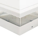 LED Solar Column Light Pillar Lamp Outdoor Villa Yard Garden Decor (White)