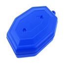 1pc Blue Plastic Racket Ball Trainer Single Tennis Practice Base Device Kit