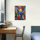 5D DIY Abstract Pattern Full Round Diamond Painting Mosaic Picture Rhinestone