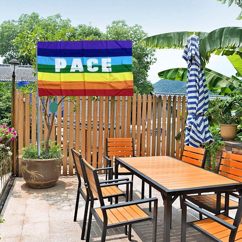 90 x 150 cm, rainbow flag without flagpole f? Interior and exterior decorations