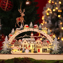 Christmas Decorations Christmas Present Wooden Decorations Christmas Decoration