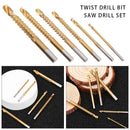 Titanium Coated HSS Steel Metal Drilling Milling Cutter Edge Cutter Drill Bit