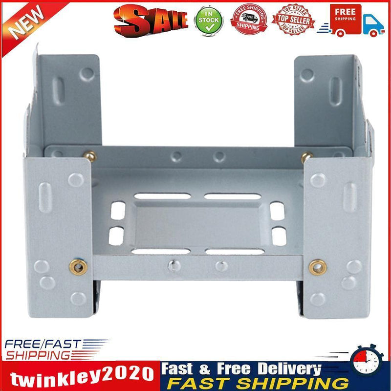 Outdoor Mini Folding Portable Oven Picnic Camping Solid Fuel Alcohol Stove Newly