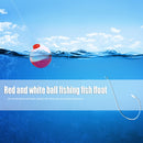 10pcs Plastic Round Float Buoy Fishing Bobber Set Outdoor Fishing Accessori