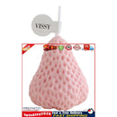 Strawberry Shaped Scented Candles Cake Decorations & Pleasant Scent (B) Newly