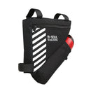 Bike Bicycle Bag Front Tube Frame Handlebar Cycling Triangle Pouch (Black) Newly