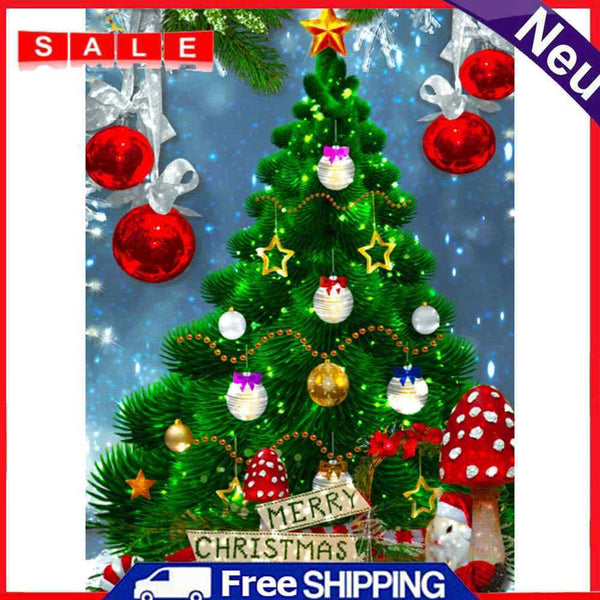 5D DIY Diamond Painting Christmas Tree Full Drill Art Pictures Rhinestone Gift