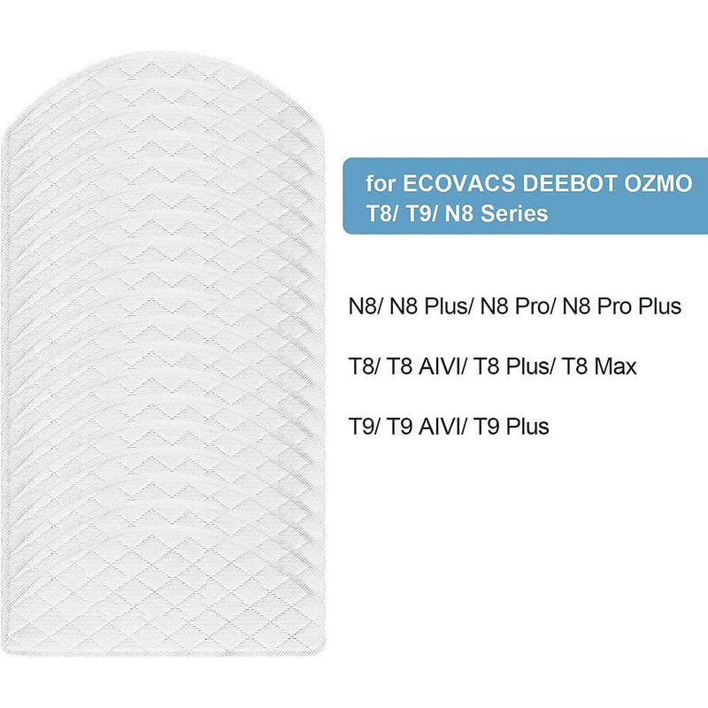Washable Reusable Mop Pads Mopping Pads Mop Cloth Cleaning Robot Mop Rags