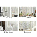 Frosted Window Film Privacy Glass Doors Curtains Decorative DIY M8Y2 J6N6