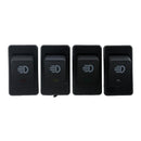 12V 35A 4 Pin Fog Light Rocker Switch with LED for Car Truck Dash (4 Color)