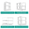 2 Layers Multi-Function Rotating Storage Rack Kitchen Cabinet Spice Holder Newly