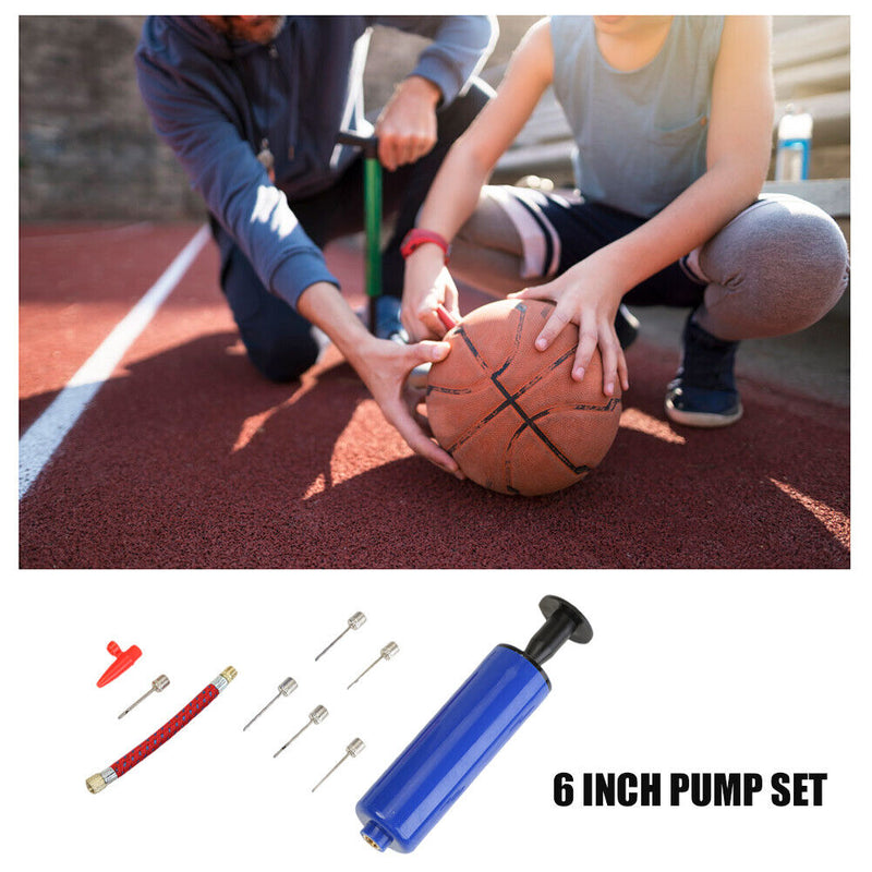 10pcs/set Multifunctional 6 inch Bicycle Tire Ball Pump Portable Air Inflator