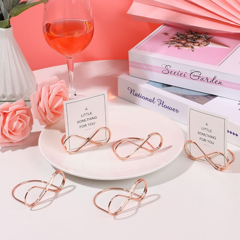 Display Stand Party Place Card Photos Clips Clamps Stand Table Numbers Holder