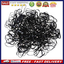 2000pcs/Lot Disposable Kids Small Rubber Bands Girls Hair Loops(Black)