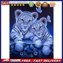 2 Tigers 5D Diamond Painting Craft Embroidery DIY Cross Stitch Home Decor