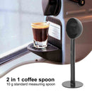 2 in 1 Coffee Spoon Dual-use Bean Powder Scoop 10g Plastic Measuring Spoon Newly
