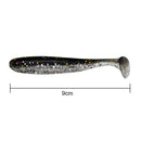 10x 9cm 4.2g Bionic Mandarin Fish Fishing Lures Artificial Soft Bait (6) Newly