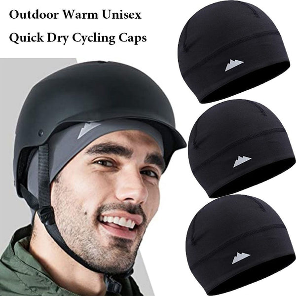 Warm Quick Dry Anti-Sweat Inner Cap Anti-UV Hat Cycling Cap Bicycle Cycling Hat