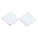 2 Pcs Shower Curtain Clips Self-adhesive Guard Curtain Fixed Clips U Shape W5X1