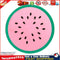 Silicone Non-Slip Fruit Pattern Placemat Round Insulation Table Cup Pad(2) Newly