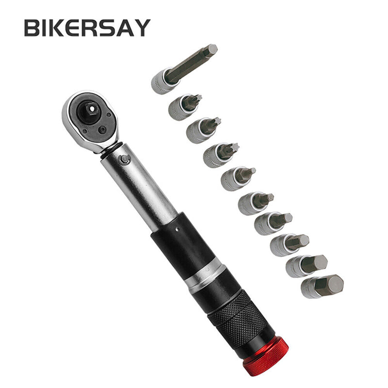 BIKERSAY 2-20Nm Torque Wrench Bicycle Repair Maintenance Spanner Tools Kit