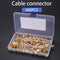 M5/M6/M8/M10 Copper Terminals Ring Lugs Wire Crimp Connector Kit (300pcs) Newly
