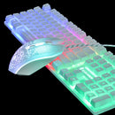 Computer Mouse Gaming keyboard Keyboard Mouse Combos Cracked Decorative Pattern
