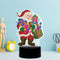 DIY Diamond Painting LED Light Special Shaped Santa Claus Embroidery Lamp