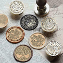 30 Grid DIY Craft Wax Seal Stamp Mold Silicone Pad X3A9