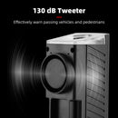 CYCLINGBOX T6 LED Bike Headlight Ring Bell Waterproof Warning Bicycle Lamp Horn