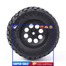 4pcs 107mm Rim Tire Upgrade Parts Rc Rim Tyre for 1/10 Traxxas Slash Hsp Hpi