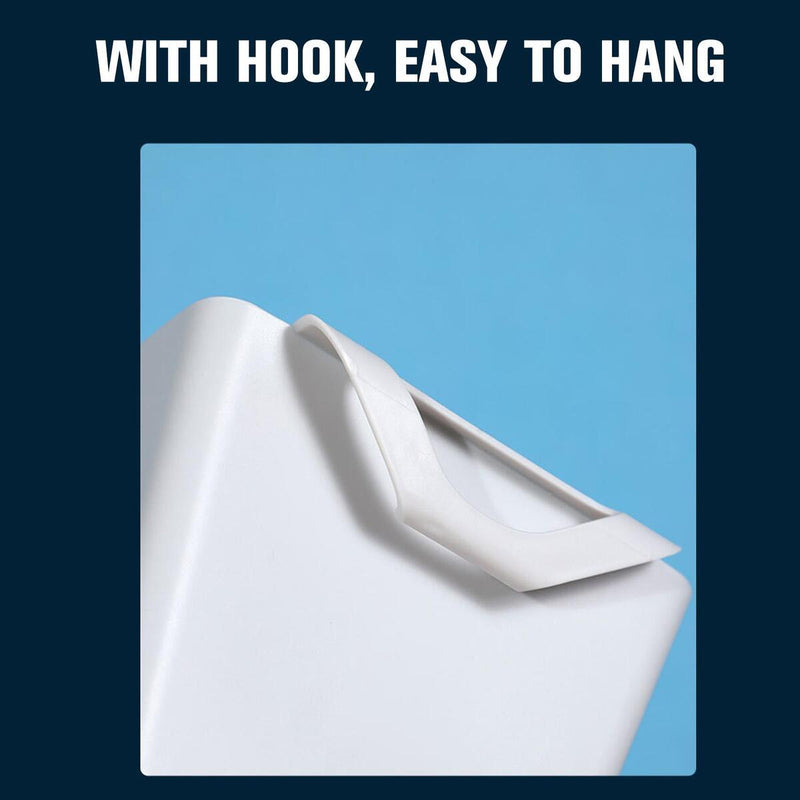 Storage Basket Plastic Back Hanging Bucket Portable Remote Control Organizer: