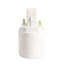 G24 to E27 Socket Base LED Halogen CFL Bulb Lamp Adapter Converter Hold