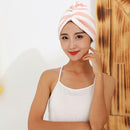 3x Dry Hair Cap Thickened Absorbent Towel Dry Hairs Caps Bath Bath Cap Dry Hairs