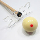 Transparent Snooker Billiards Pool Cue Rack Bridge Head Billiards Accessori