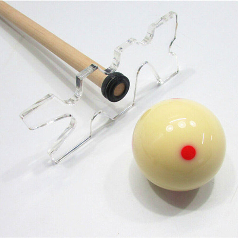 Transparent Snooker Billiards Pool Cue Rack Bridge Head Billiards Accessori