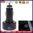 DF-01-V Car Voltmeter Cigarette Lighter Charger Blue Digital Display