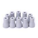 10pcs Dental Weak Suction Tips Replacement Parts Dental Weak Suction Valve Grey