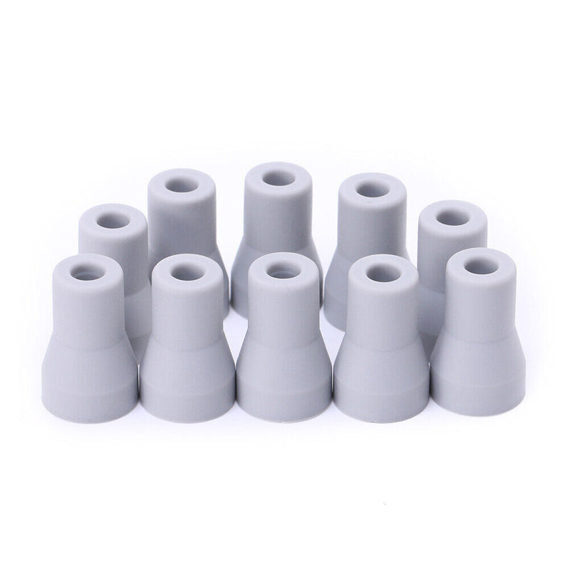 10pcs Dental Weak Suction Tips Replacement Parts Dental Weak Suction Valve Grey