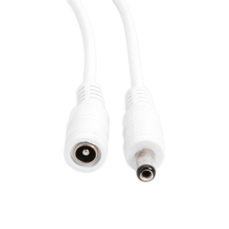 DC 12V-24V Power Extension Cord 5.5x2.1mm Male Female Power Cable (2m) Newly