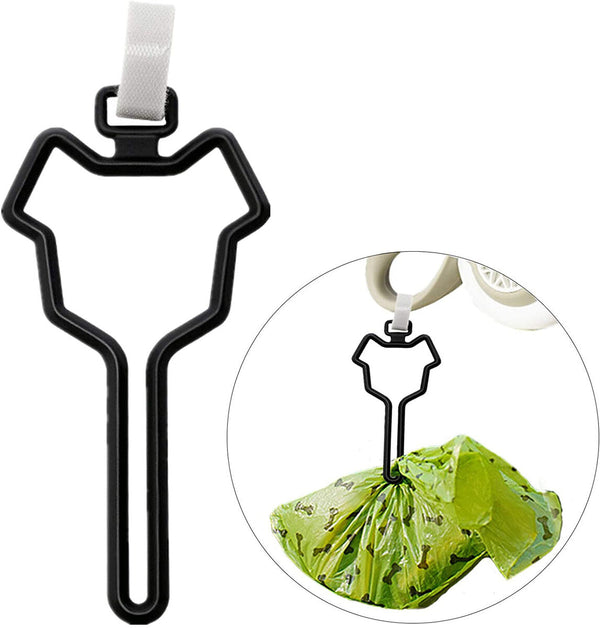 Dog Poo Bag Holder Leash Attachment Large Bearing Capacity Waste Bag Carrier