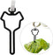 Dog Poo Bag Holder Leash Attachment Large Bearing Capacity Waste Bag Carrier