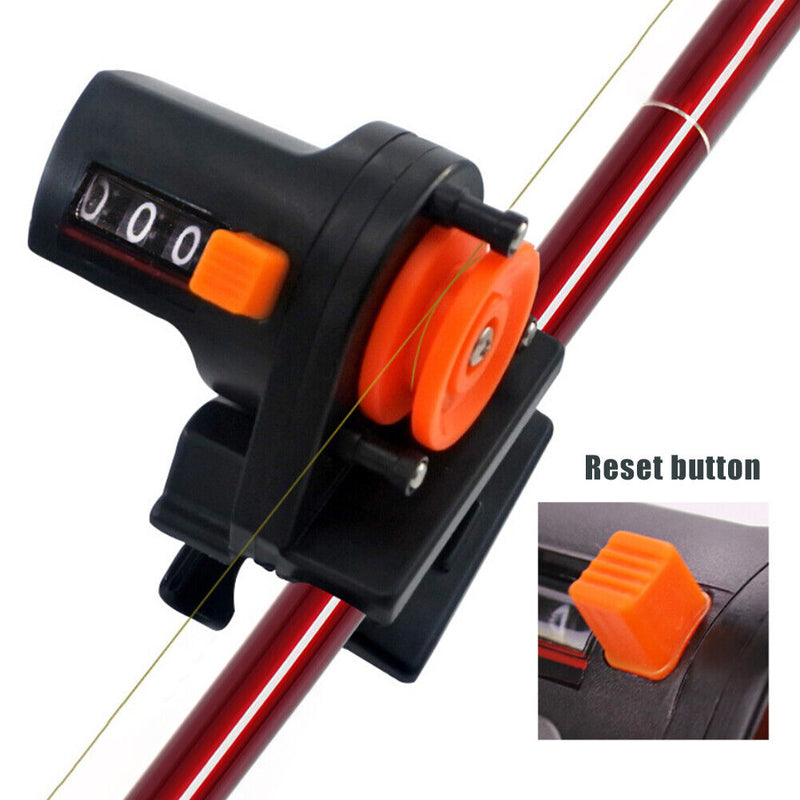 Fishing Line Counter 0-999m Fishing Line Depth Finder Length Gauge Fishing Tool